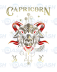 22x48 Inches Capricorn Zodiac Gang sheet