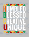 Humble Blessed Creative Unique