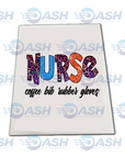 Nurse Coffee Bib Rubber Gloves