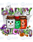 22x48 Inches Halloween Gang sheet