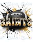 22x48 Inches Football Gang sheet