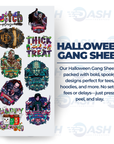 22x48 Inches Halloween Gang sheet