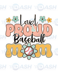 Proud Baseball Mom