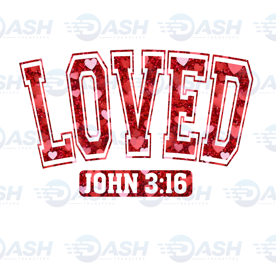 22x48 Inches Valentines Gang sheet