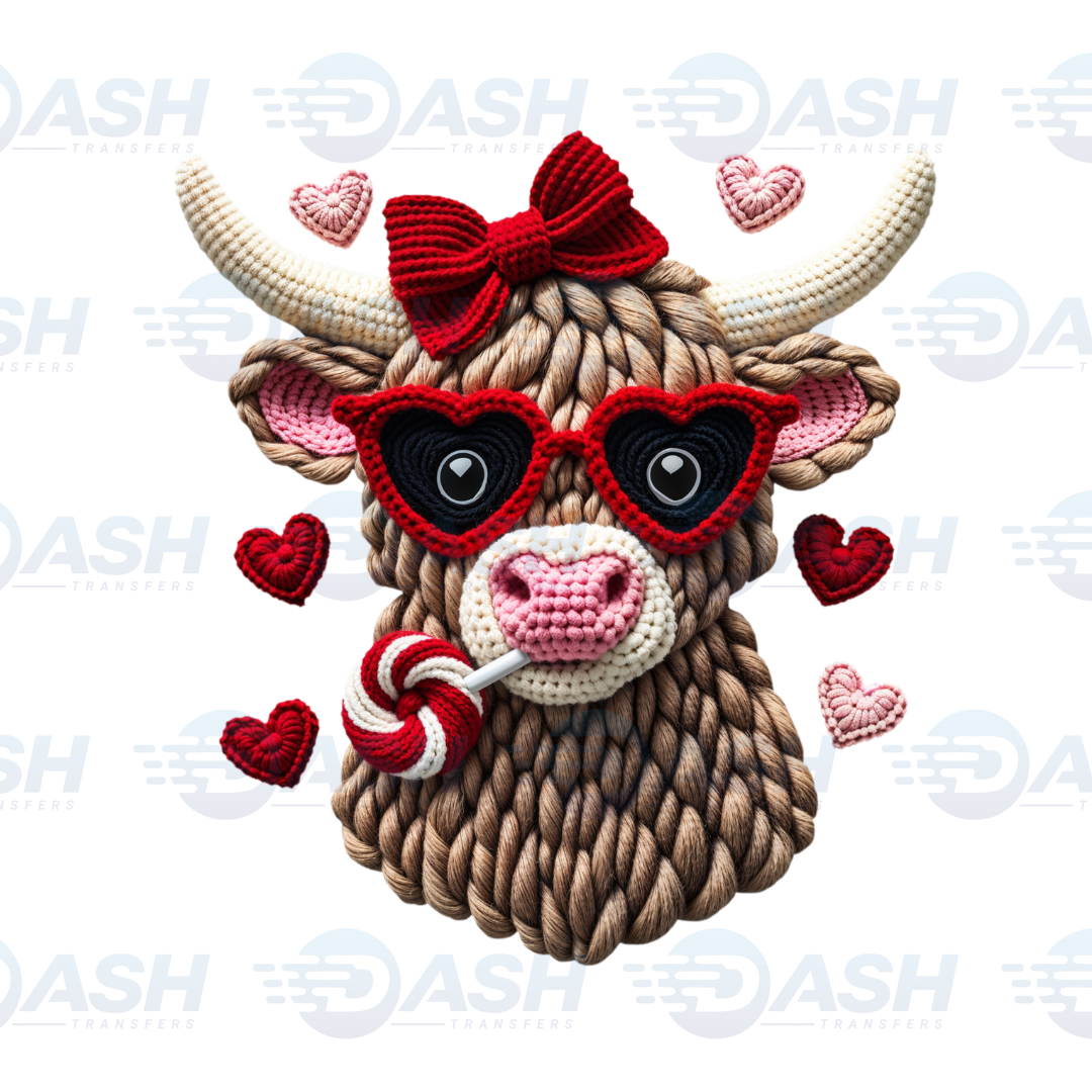 22x48 Inches Valentines Gang sheet