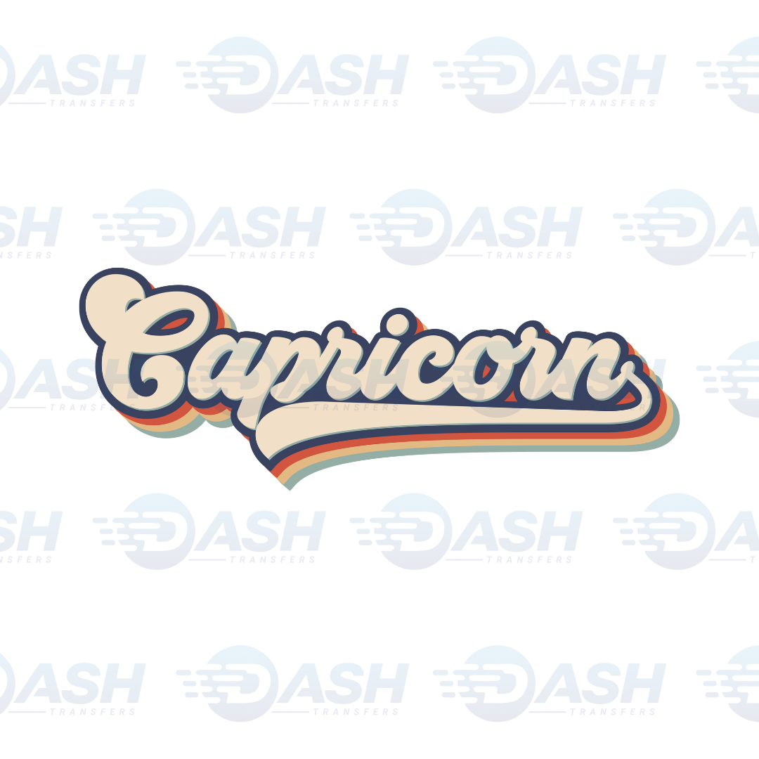 22x48 Inches Capricorn Zodiac Gang sheet