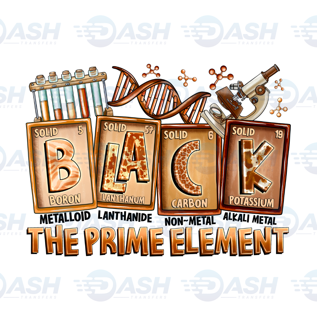 22x48 Inches Black History Gang sheet