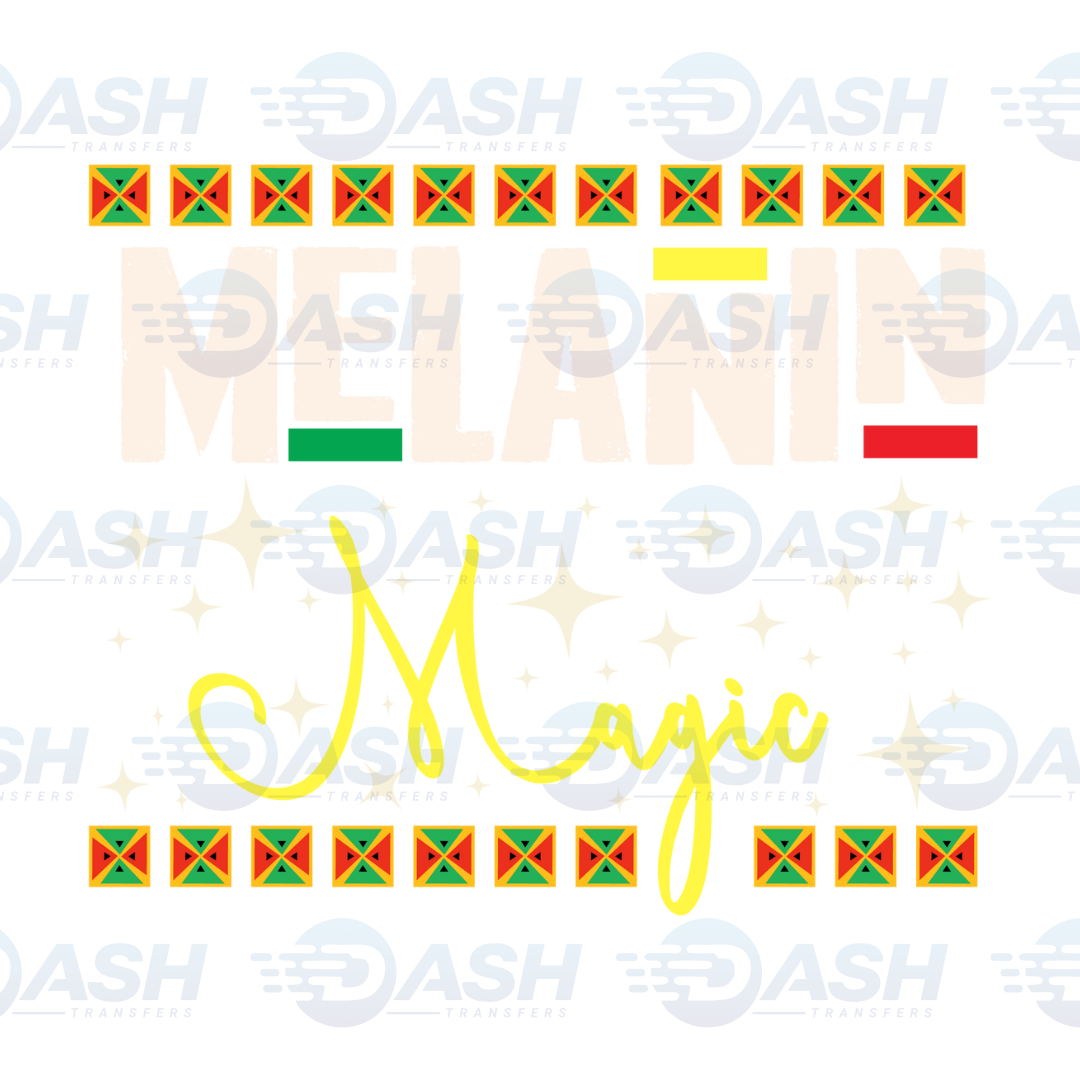 22x48 Inches Black History Gang sheet