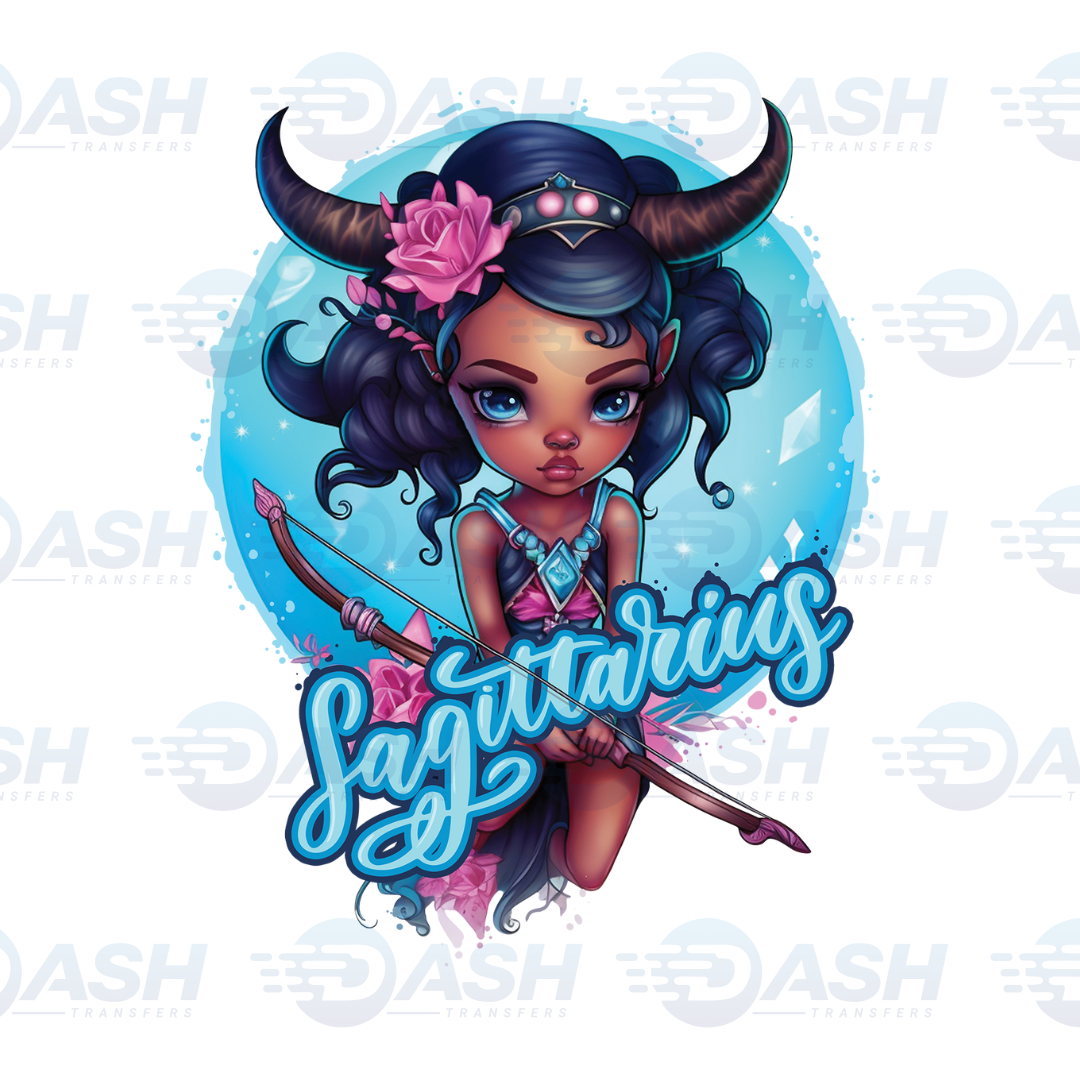 22x48 Inches Saggitarius Zodiac Gang sheet