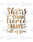 She Is Strong