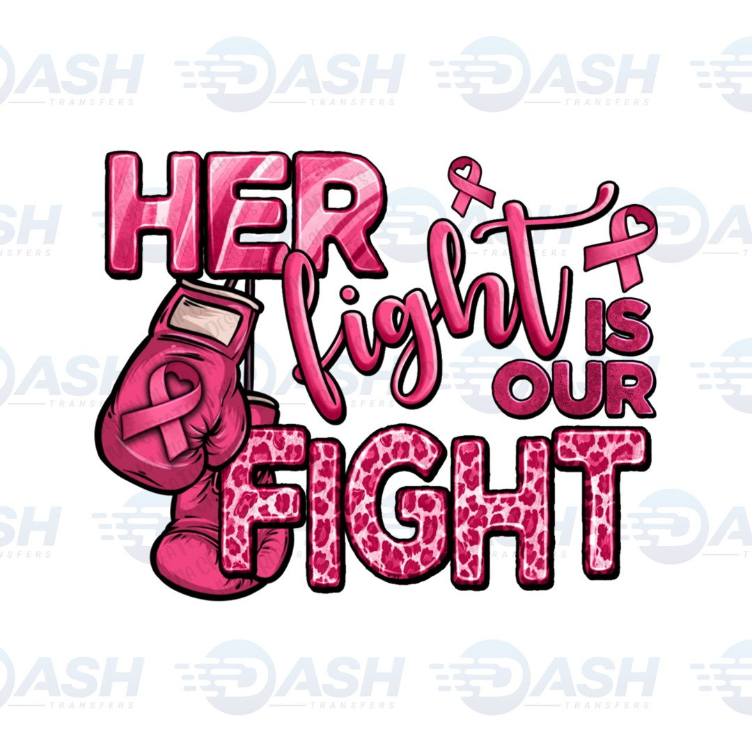 22x48 Inches Breast Cancer Awareness Gang sheet