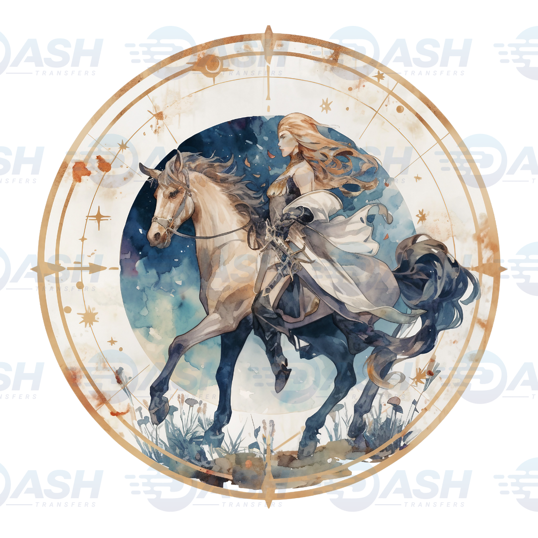 22x48 Inches Saggitarius Zodiac Gang sheet